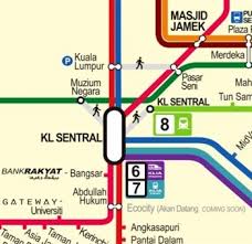 You will pass through kl sentral transportation hub. Pasar Seni To Kl Sentral Lrt Train Timetable Jadual Price