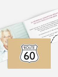Gluckwunschkarte die 3 zum 60 geburtstag artchain. Einladungskarten 60 Geburtstag My Route
