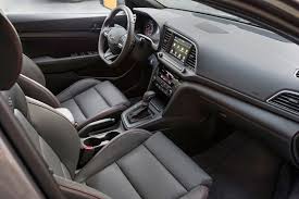 The elantra can seat 5 people in comfort, the front seats offer decent space and sufficient support for a comfortable drive. 2018 Hyundai Elantra Pictures 236 Photos Edmunds