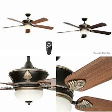 5955 air flow efficiency (cfm/watt): Wineberg 60 In Indoor Old World Gold Ceiling Fan With Light Kit And Remote Cont 711181242799 Ebay