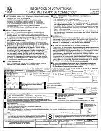 Same day voter registration (conditional voter registration). Mail In Voter Registration Form Town Of West Hartford