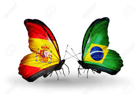 Todo el deporte en marca.com Dos Mariposas Con Banderas En Las Alas Como Simbolo De Las Relaciones De Espana Y Brasil Fotos Retratos Imagenes Y Fotografia De Archivo Libres De Derecho Image 25561690