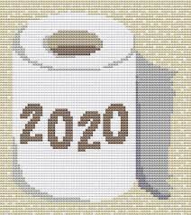 Alessandra adelaide needleworks, aan, amaryllis artworks, amy bruecken designs, barbara ana, bent creek, blue. Cross Stitch Pattern Toilet Paper 2020 Instant Download Pdf Etsy In 2021 Cross Stitch Patterns Christmas Cross Stitch Cross Stitch Patterns