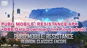 Epic battle royale free on mobile. Pubg Mobile Resistance 1 6 Apk Obb Data For Android 2021