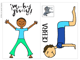 Yoga In Spanish Class In 2020 Yoga For Kids Elementary Spanish Teaching Spanish