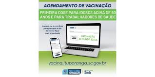 Buscando a realização de uma campanha organizada e eficiente, faça o seu agendamento. Aberto Agendamento Para Vacinacao Covid Para Idosos Com 60 Anos E Para Trabalhadores De Saude Prefeitura Municipal De Ituporanga