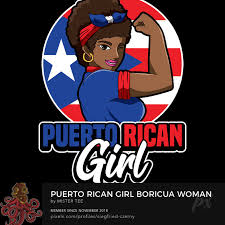 Puerto Rican Girl Boricua Woman Puerto Rico Digital Art by Mister ...