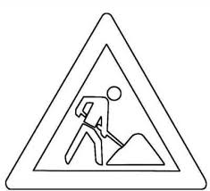 Verkehrsschild Bauarbeiten Verkehrsschilder Ausmalbilder Zum Ausdrucken Kostenlos Ausdrucken
