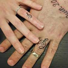 78 Wedding Ring Tattoos Done To Symbolize Your Love Tattoo Wedding Rings Ring Finger Tattoos Wedding Ring Tattoo