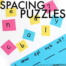This makes typing faster, more intelligent and reduces effort. Handwriting Spacing Puzzles The Ot Toolbox