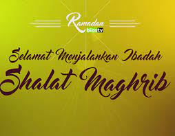 Selamat menunaikan ibadah sholat magrib. Haristya Nugroho On Behance