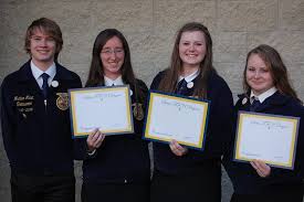Hiland FFA members note a busy State Convention