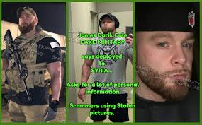 James Darik Cole ➡️➡️MILITARY SCAM⬅️⬅️ DOB: 7/20/77 Lives in Las Vegas but  is deployed in Syria He says he's a Sgt combat sniper 🚩 vOICE CALL.. LINE  TO BAD TO HEAR VOICE