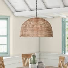 Wicker Rattan Pendant Lighting You Ll Love In 2020 Wayfair