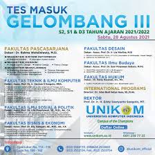 Berikut ini adalah beberapa universitas swasta computer terbaik di indonesia. Universitas Komputer Indonesia Unikomtwit Twitter