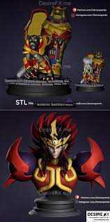 Desire FX 3d models | Zenki – Kishin Doujin and Mummies Alive – Nefertina –  3D Print Model STL