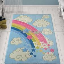 Confetti Mavi Bebek Halisi Rainbow Halistores Com Halilar Pembe Sari Mavi