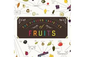 The Various Varieties Of Fruits 99 X 68cm Poster Pop Chart Lab Wall Art Food Graphics
