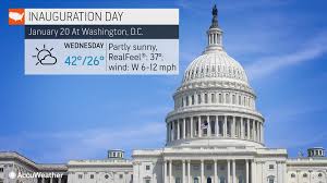 20th day of the year. Inauguration Day Weather Forecast Storms Could Stay North Of D C Localmemphis Com