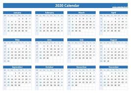 Download our free 2020 printable calendar. 2020 Calendar With Week Numbers Calendar Best