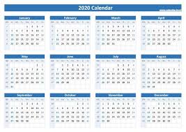 Versions with 53 pages (1 practical, customizable and versatile 2020 weekly calendar sheets for the united states with us federal holidays. 2020 Calendar With Week Numbers Calendar Best