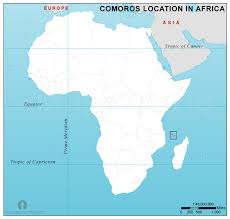 Here's a challenge for you: Comoros Location Map In Africa Location Map Of Comoros In Africa Emapsworld Com