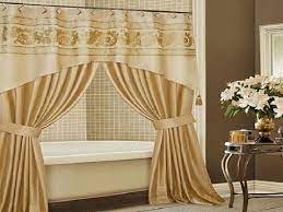 Lucia polyester shower curtain a shower curtain that looks simply adorable with the lavish and elegant drape and an attractive ruffled texture that all make your bathroom look much more appealing. Elegant Shower Curtain Sets Decor Ideas Fancy Shower Curtains Elegant Shower Curtains Shower Curtain With Valance