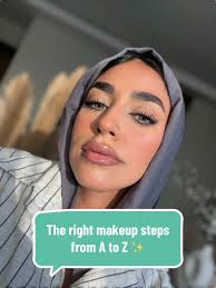 The right makeup steps from A to Z ✨ الترتيب الصحيح لخطوات الميكاب ✨ . .  #makeuptutorial #brides2025 #makeupartist #nourhamza