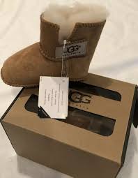 Ugg Australia I Erin Infants Chestnut Brown Boots Size S 6 12 Months