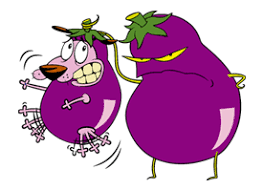 Courage's parents were loving and rich dogs as seen in remembrance of courage past(the father's name is henry) who live an aristocratic life in a mansion. Free Courage The Cowardly Dog Line Sticker Http Www Line Stickers Com Courage The Cowardly Dog Dog Line Line Sticker Dog Stickers