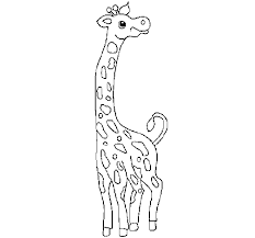 Pode chegar a alcançar a altura de 5,8 metros e um peso que pode variar entre os 750 e os 1600 kg. Desenho De Girafa Para Colorir Colorir Com