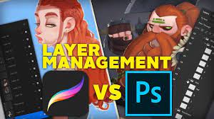 Check spelling or type a new query. My Layer Management In Procreate Vs Photoshop Photoshop Youtube Photoshop Procreate