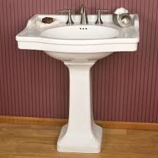 Cierra Large Porcelain Pedestal Sink Pedestal Sink Pedestal Sink Bathroom Pedestal Sinks