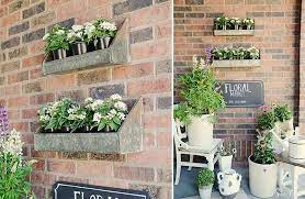 Rustic Wall Trough Planters Set Of 2 Trough Planters Rustic Walls Planters