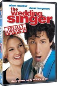 The Wedding Singer Robbie The Singer And Julia The Waitress Are Both Engaged To Be Married But To The Wrong People With Images The Wedding Singer Comedy Movies Singer