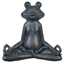 Yoga statue frog resin creative home garden decoration lovely ornament in china. For Living Yoga Frog Assorted 14 In Canadian Tire