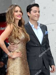 Sofia Vergara Son Manolo Gonzalez-ripoll Vergara Editorial Stock Photo