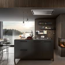 Light grey kitchen with wood worktop maintenance technician. How To Choose The Best Cooker Hood For Your Kitchen Elica