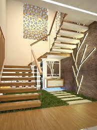 Rcc staircase design rcc structures are nothing but reinforced concrete structures. Stunning Modern Staircase Living Area Interior Design Kerala Home Planners