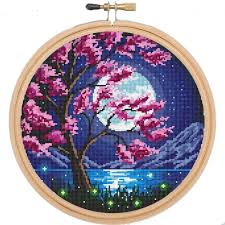 Maybe you would like to learn more about one of these? Nature Cross Stitch Pattern Pdf Landscape Modern Counted Cross Stitch Chart Forest Moon Mountains Tree Cross Stitching Xstitch Pattern Nature Cross Stitch Cross Stitch Tree Cross Stitch