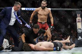 Jorge masvidal made history on saturday night at ufc 239 in the most destructive way possible after knocking out ben askren with a flying knee after just five seconds of their welterweight bout. Jorge Masvidal On Ben Askren We Re Not In The Same League By Any Means Necessary Mma Fighting