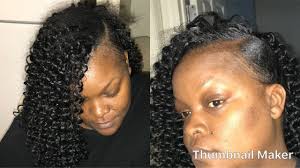 Find your perfect style and create the look that sweep everybody off their feet. Quick Weave Transformation Push Back How To Pronto Weave Youtube