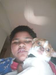 Dog named Cash waiting for owner