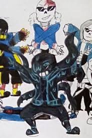 The Curse Undertale Au Sans Supremeerror404!sans( or supreme sans ) was created to defeat omni404!sans because omni404!sans was stealing powers from oter aus. the curse undertale au sans