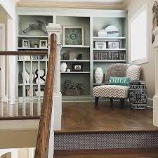 Another very nice idea would be to turn the landing into a cozy reading nook. Top Of Stairs Landing Ideas Hallways 43 Ideas Stair Landing Decor Landing Decor Loft Decorating Ideas Upstairs