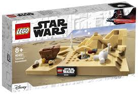 Her yaştan çocuk ve yetişkinin yaratıcı anlar yaşamasını sağlayan marka; Lego Star Wars 40451 Tatooine Homestead Gwp Official Visuals Hoth Bricks