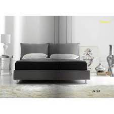Letto imbottito in tessuto cat. Letto Matrimoniale Imbottito Mod Aria