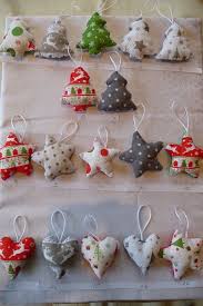 Decoration En Tissu Pour Sapin De Noel Accessoires De Maison Par Coeur De Bobine Noel Ornements De Noel En Tissu Deco Noel