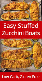 Kosher salt, fresh basil, seasoned bread crumbs, garlic, mushrooms and 6 more. Baked Stuffed Zucchini Boats With Ground Beef And Cheese Recipe Baked Stuffed Zucchini Baked Zucchini Boats Recipes