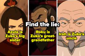 Buzzfeed staff those who have seen it know. Avatar The Last Airbender Two Truths And A Lie Quiz